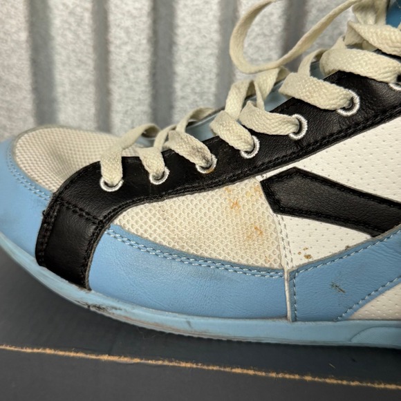 Superare Boxing Wrestling Shoes High Top Blue White Black Size 11.5 US 45.5 EU main image 11